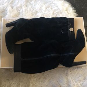 Michael Kors Black Suede Boots